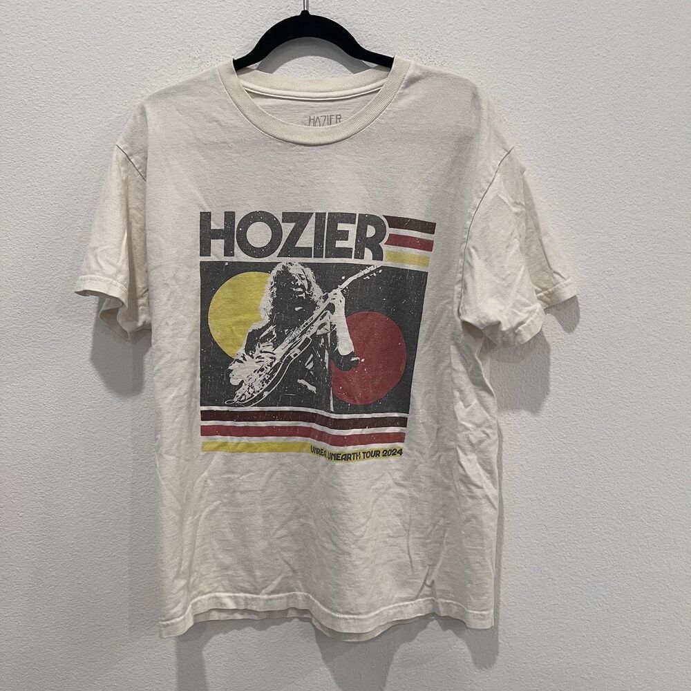 Hozier 2024 Unreal Unearth Tour T-shirt, Men’s Size L